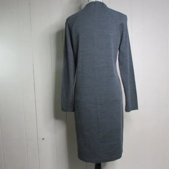 Lennie For Nina Leonard Dress S Gray Long Sleeve - Picture 7 of 12